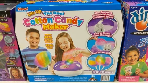 Cotton Candy Maker Stock Footage 157607484