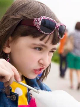 Cotton candy Stock-Fotos