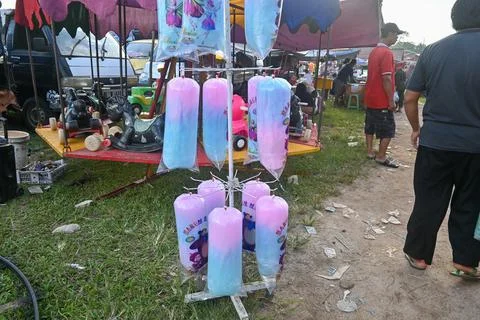 Cotton candy Stock Photos