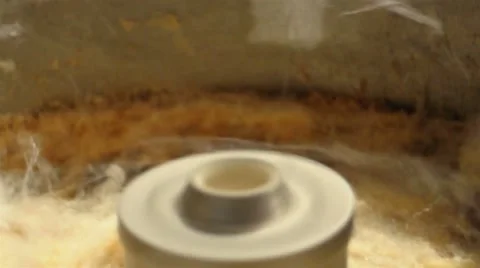 Cotton candy preparing Stock Footage 47323422