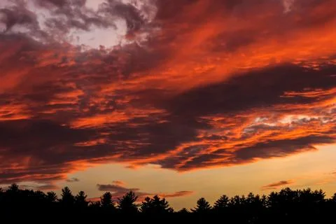 Cotton Candy Sky Stock Photos