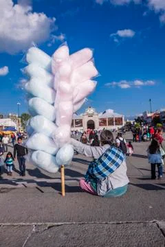 Cotton Candy, Toluca Stock Photos