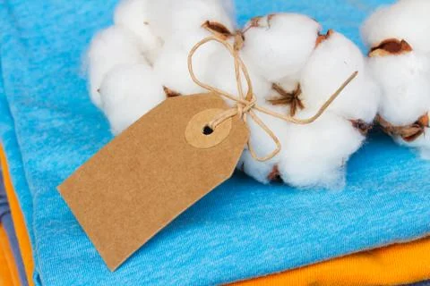 Cotton clothes Stock Photos