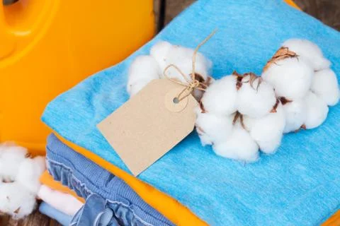 Cotton clothes Stock Photos