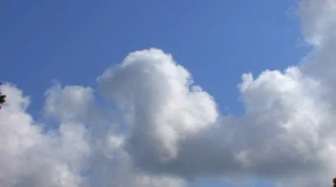Cotton Clouds; 2 Stock Footage 10169338
