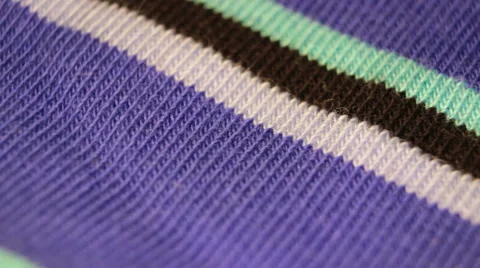 Cotton Fabric Stock Footage 43973974