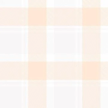 Cotton fabric vector background, fall check tartan pattern. Delicate textil.. Illustrazione stock