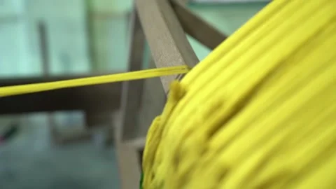 Cotton Handloom Stock Footage 162566606