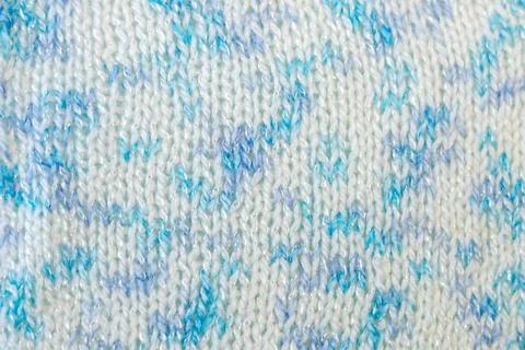Cotton knitting texture. knitting patterns and facial loops, background Stock Photos