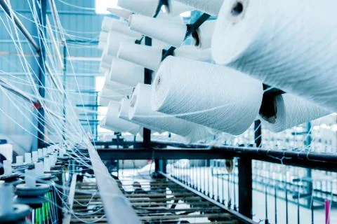 Cotton mill Stock Photos