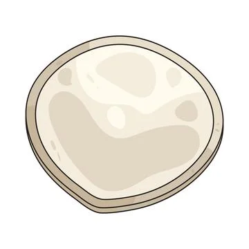 Cotton Pad illustration Stock Illustration