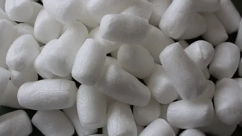 Cotton padding on the floor Stock Footage 78218415