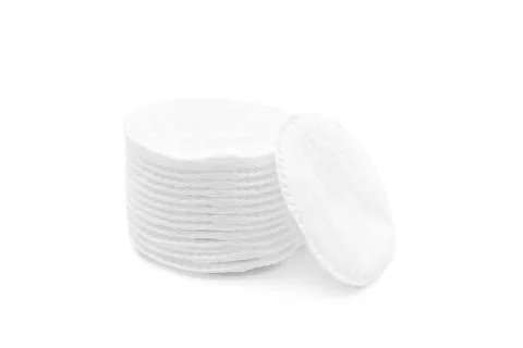 Cotton pads Stock Photos