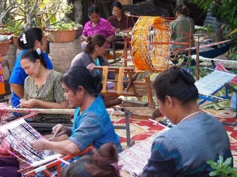 Cotton pattern Stock Photos