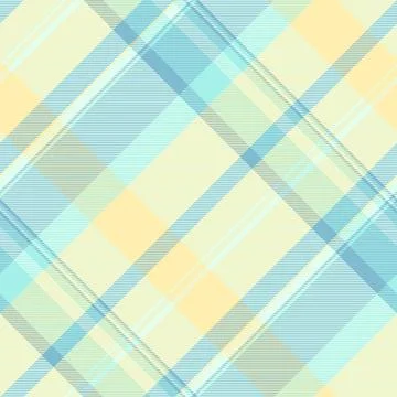 Cotton plaid vector check, checkered fabric textile texture. Collage seamle.. Stock Illustration