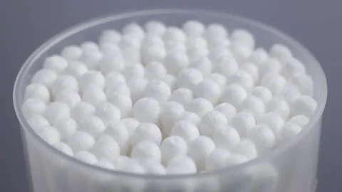 Cotton Swabs Close up Shot Stock Footage 315134162