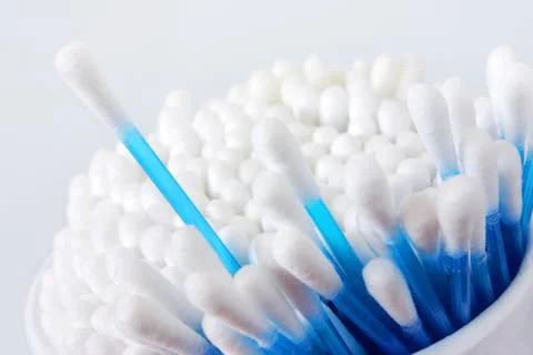 Cotton swabs Stock Photos