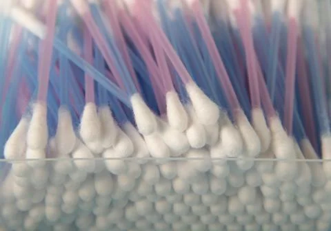 Cotton swabs Stock Photos