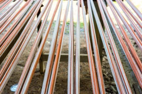 Cotton, Thread for weaving 스톡 사진