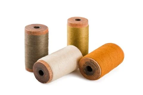 Cotton threads Stock Photos