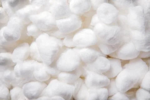 Cotton wool balls Stock Photos
