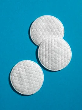 Cotton_pads_detergency_make_up Stock Photos