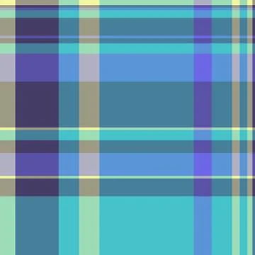 Couch fabric pattern plaid, satin texture textile tartan. Postcard seamless.. Stock Illustration
