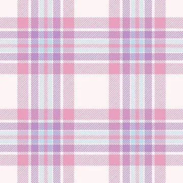 Couch fabric plaid seamless, sofa check tartan pattern. Clothing vector bac.. Stock Illustration