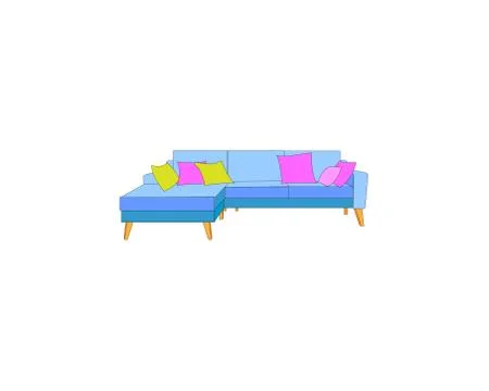Couch Stock-Illustration