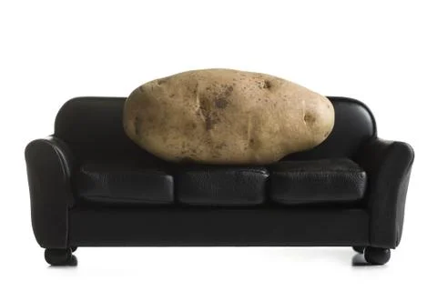 Couch potato Foto stock