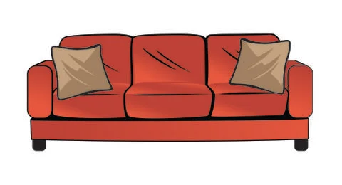 Couch vector design Stock Illustration