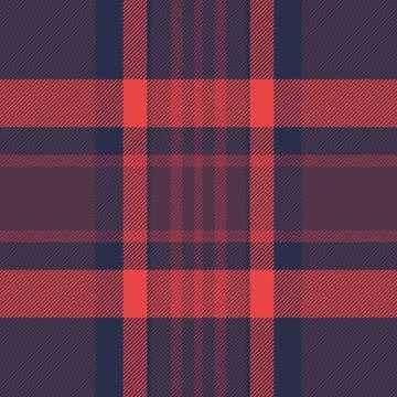 Couch vector tartan textile, size plaid check texture. Valentines day seaml.. Stock Illustration