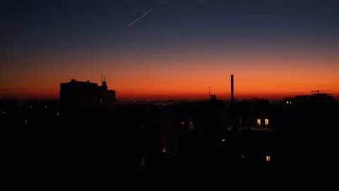 Coucher de soleil Stock-Fotos