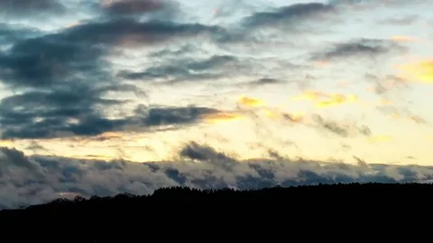 Coucher de soleil Timelapse Video stock 84787065