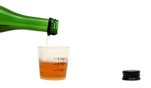 Cough syrup Foto stock