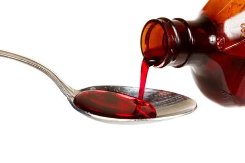 Cough syrup Stock Photos