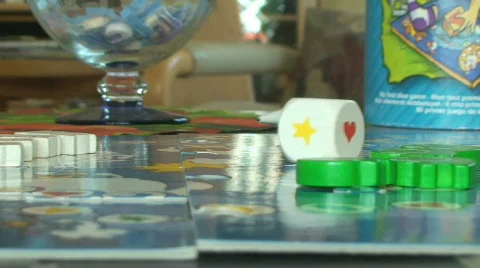 Coulored dice 2 Vídeos de archivo 801416