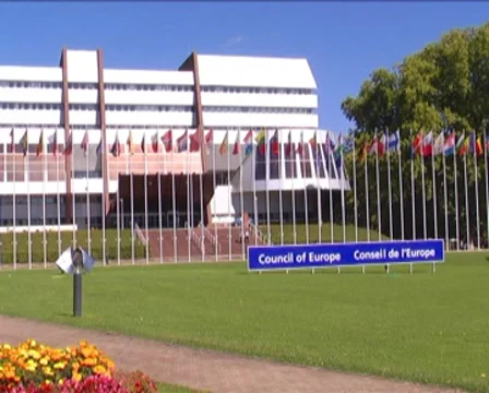 Council of Europe Stock Footage 8829964