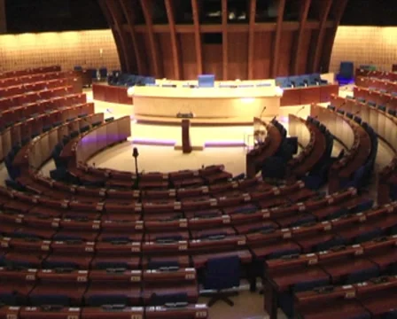 Council of Europe Stock Footage 8829971