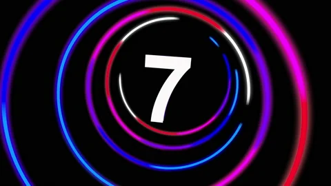 COUNDOWN 9-1 Stock Footage 148803930