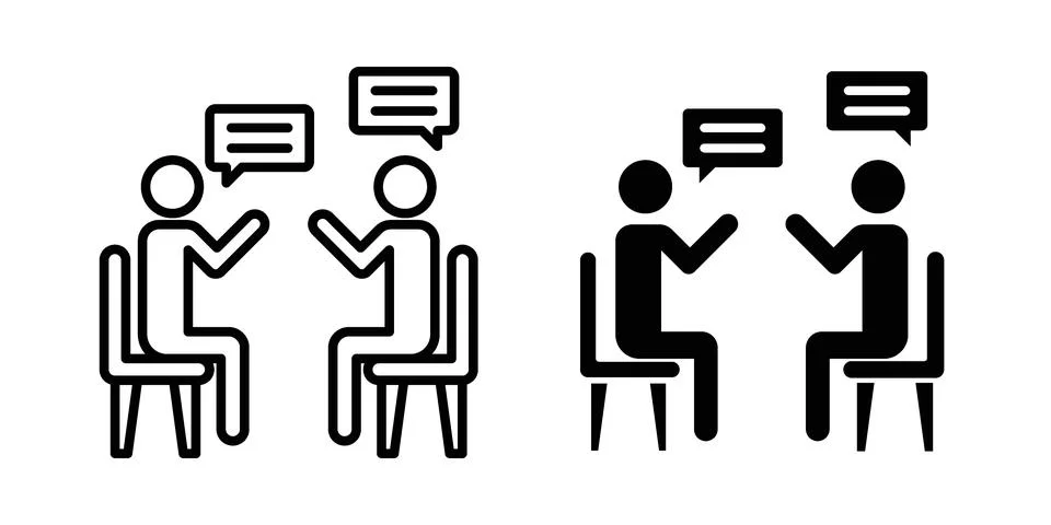 Counsel icon set, collection of vector icons Stock Illustration