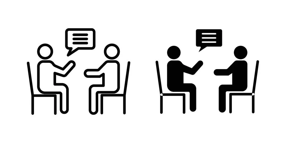 Counsel icon set. Vector EPS 10 Stock Illustration