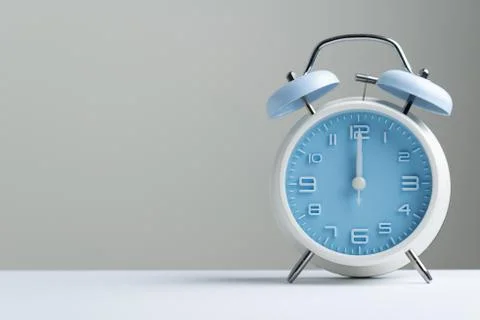 Count down bell alarm clock Stock Photos