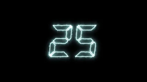 COUNT DOWN Video stock 120169070