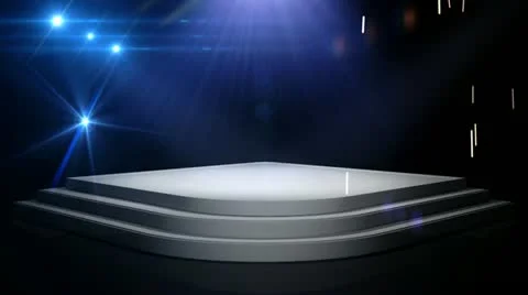 Count Down On Stage Stock Footage 22097625