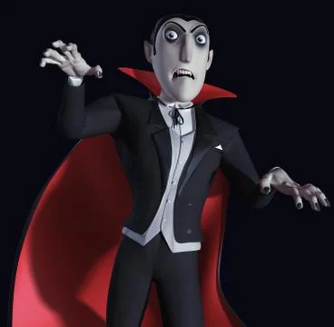 Count dracula 스톡 일러스트