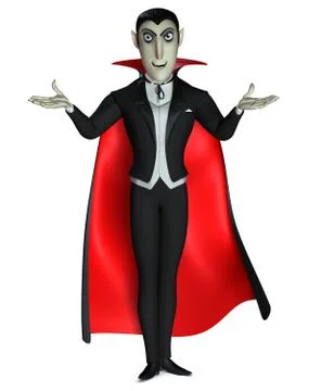 Count dracula Stock-Illustration
