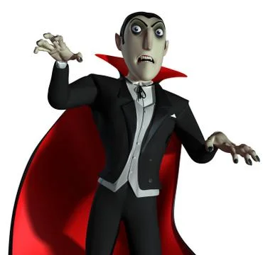 Count dracula Stock Illustration