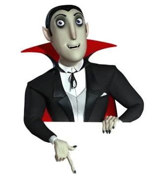 Count dracula Stock Illustration