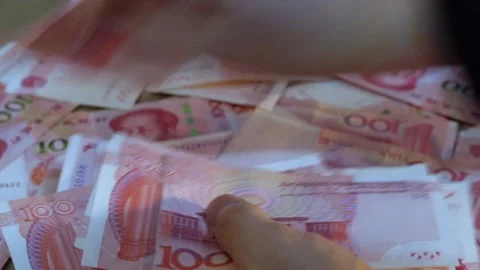 Count the money Stock Footage 154081073